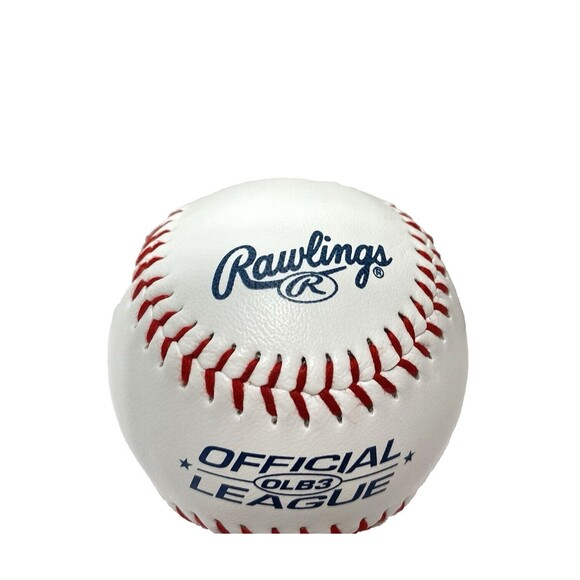 MLB Baseball Official League OLB3 Baseball White Rawlings Baseball, Brand New - Picture 7 of 9